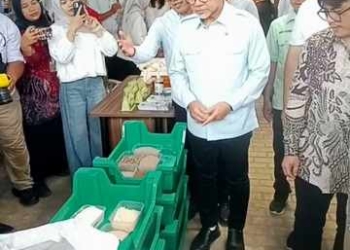 Kunjungi Banyumas, Menko Pangan Zulhas Apresiasi Inovasi Sulap Sampah Jadi Ubin dan Genteng Bernilai Ekonomi