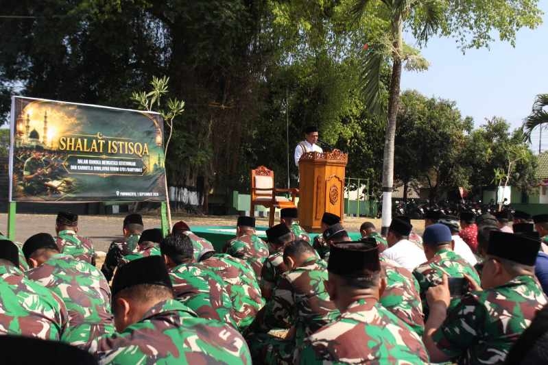 Kodim 0701/Banyumas Gelar Shalat Istisqa, Ini Pesan Penting untuk Warga