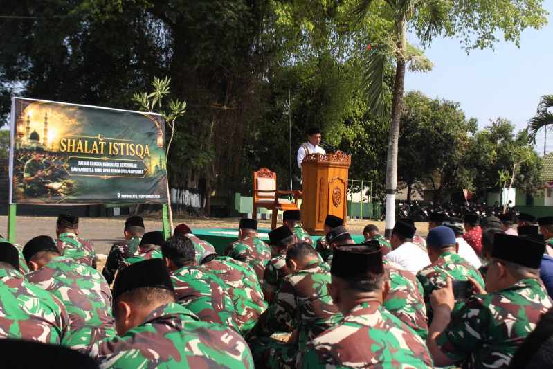 Kodim 0701/Banyumas Gelar Shalat Istisqa, Ini Pesan Penting untuk Warga
