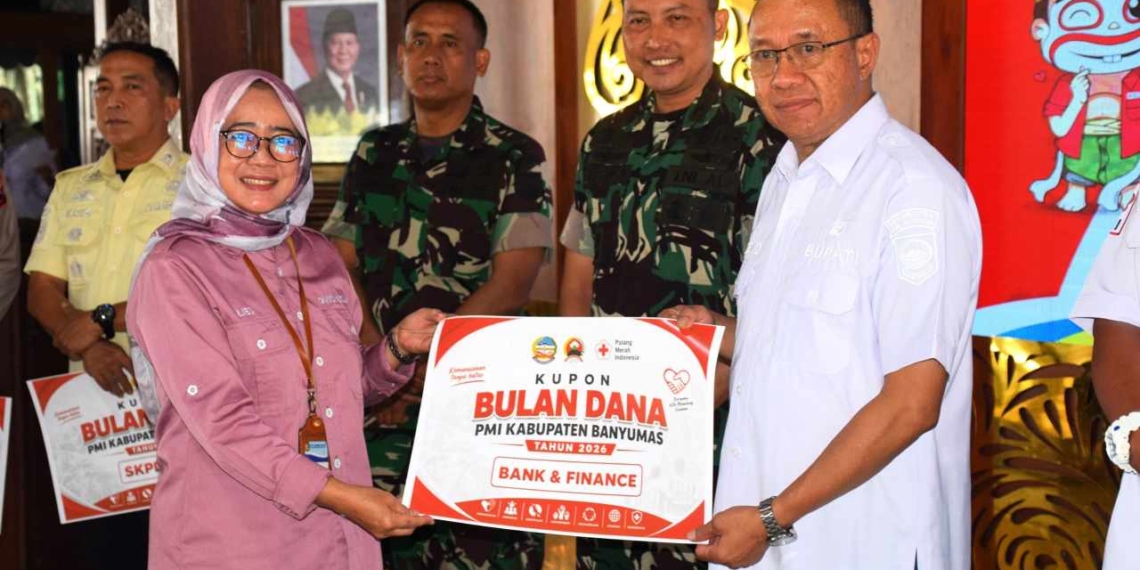 Target Rp2,5 Miliar, Bupati Banyumas Resmi Buka Bulan Dana PMI 2026