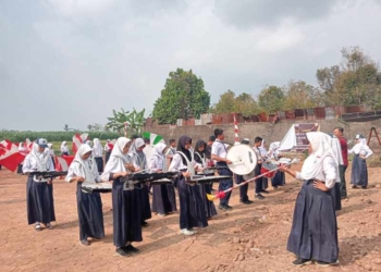 65 Personel Marching Band MTs Negeri Banyumas Siap Meriahkan Estafet Tunas Kelapa Jateng 2026