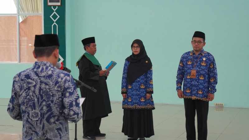Dua ASN UIN Saizu Dilantik sebagai Pranata Keuangan APBN, Ini Tugas dan Harapannya