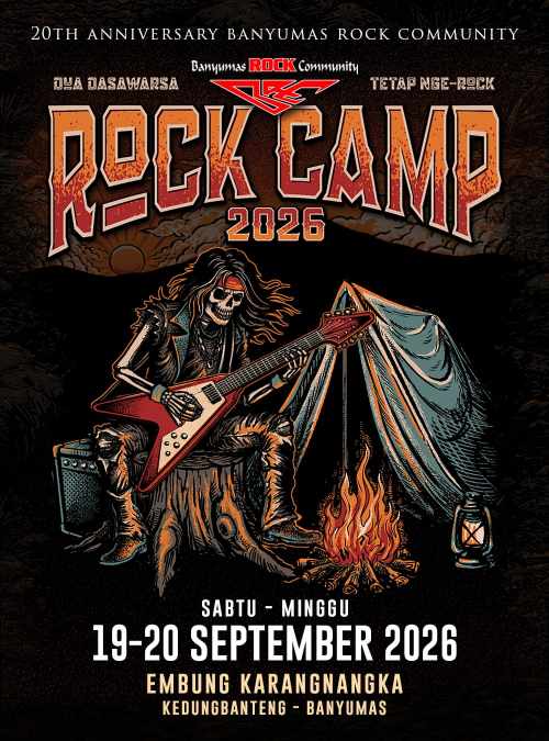 Banyumas Rock Community Gelar Rock Camp 19-20 September, Hidupkan Ekosistem Musik Rock
