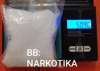 50,90 Gram Sabu Disita dari Pengedar di Banyumas, Pelaku Terancam Hukuman Mati