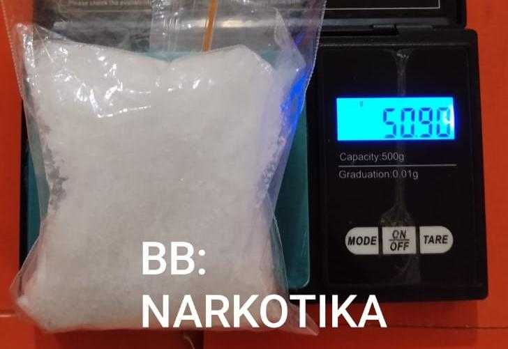 50,90 Gram Sabu Disita dari Pengedar di Banyumas, Pelaku Terancam Hukuman Mati
