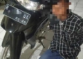 Dua Pria Gasak Motor di Tepi Sawah, Satu Dibekuk Satu Kabur