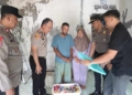 Tak Hanya Kirim Bantuan, Kapolresta Banyumas Datangi Sendiri Rumah Korban Kebakaran