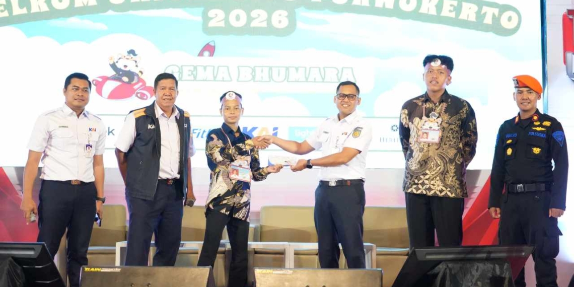 KAI Daop 5 Purwokerto Ikut Meriahkan PKKMB Telkom University, Kenalkan Layanan hingga Peluang Karier