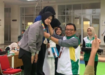 Tetap Berlatih di Tengah Jadwal KKN, Fara Dian Iswondo Sumbang Juara II Karate untuk UIN Saizu di PORSI JAWARA II 2026