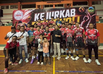 Kabisturon Gumelar Juara 1 Kejurkab Bola Voli Putra PBVSI Banyumas, Wakili Banyumas ke Kejurprov