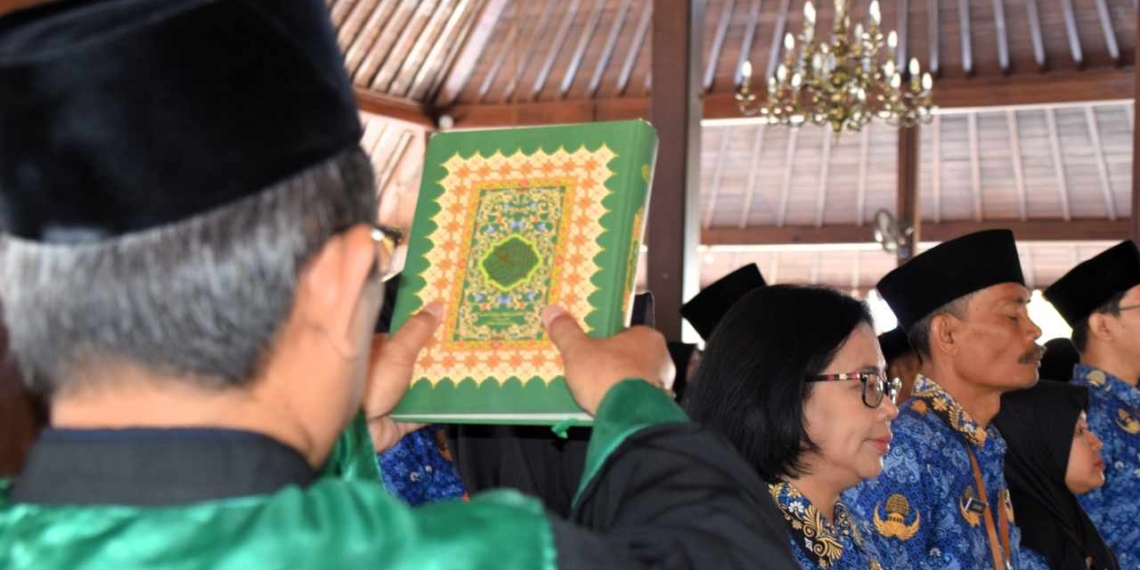 Lima Pejabat Pemkab Banyumas Dilantik, Sejumlah Jabatan Strategis Bergeser