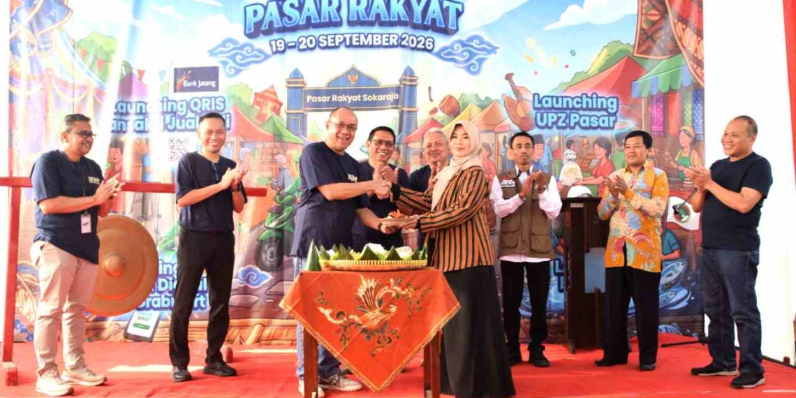 Wujudkan Pasar Modern, Pemkab Banyumas Luncurkan Koperasi hingga QRIS di Pasar Sokaraja