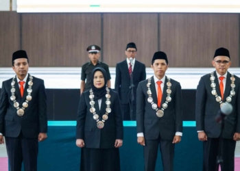 Plt Rektor Unsoed Lantik Empat Wakil Rektor di Tengah Proses Hukum Kasus KPK