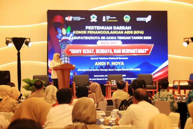 50 Ribu Orang di Jawa Tengah Estimasi Terjangkit HIV, KPA Perkuat Koordinasi Lintas Wilayah