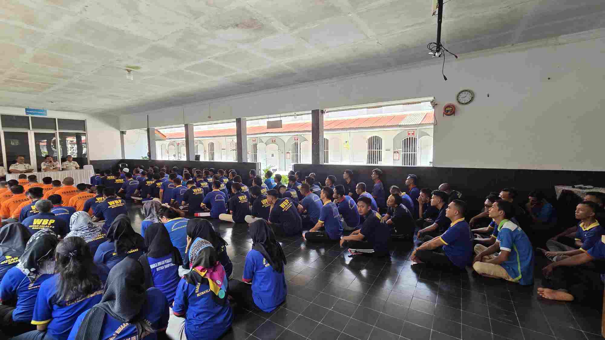 Rutan Banyumas Data WBP untuk Program Pendidikan Kesetaraan PKBM
