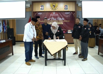 KPU Banyumas Tetapkan 1.438.848 Pemilih, Naik 3.704 Orang