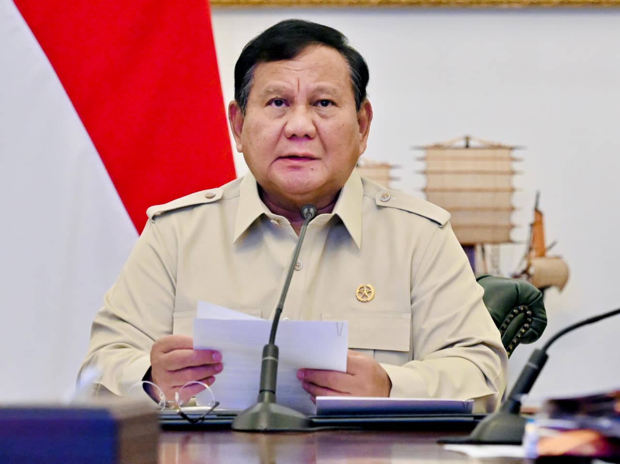 Presiden Prabowo: Setiap Bencana Harus Jadi Pelajaran Memperkuat Kesiapsiagaan