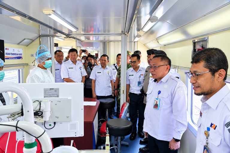 KAI Daop 5 Purwokerto Gelar Rail Clinic, 250 Warga Bumiayu Ikut Pengobatan Gratis