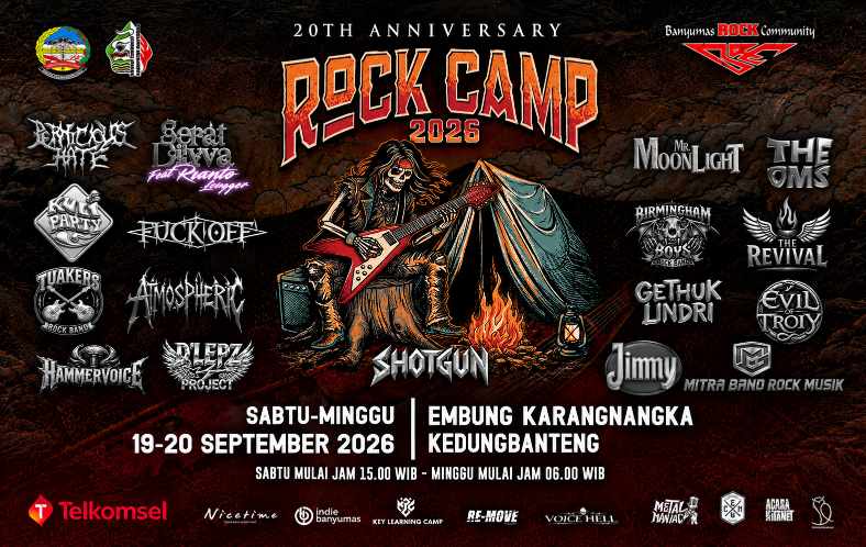 Digelar Dua Hari Mulai Besok, Ada Lengger di Panggung Rock! Momen Spesial Rock Camp 2026