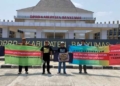 Ananto Widagdo Bacakan Surat Terbuka ke Presiden di Depan Kantor DPRD Banyumas, Soroti Aset Kebondalem Rp306 Miliar