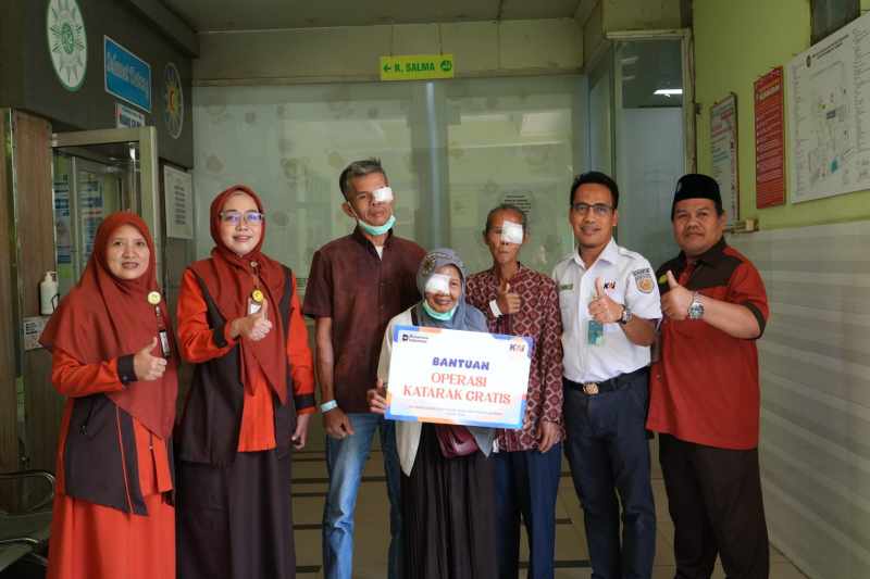 KAI Daop 5 Purwokerto Gelar Operasi Katarak Gratis, 3 Warga Kebumen Jadi Penerima Manfaat