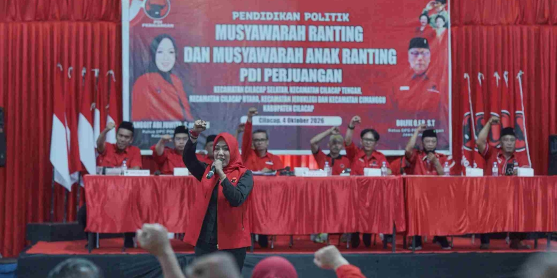 PDI Perjuangan Cilacap Optimistis Rebut Kemenangan 2029, 8.691 Kader Jadi Kekuatan Utama