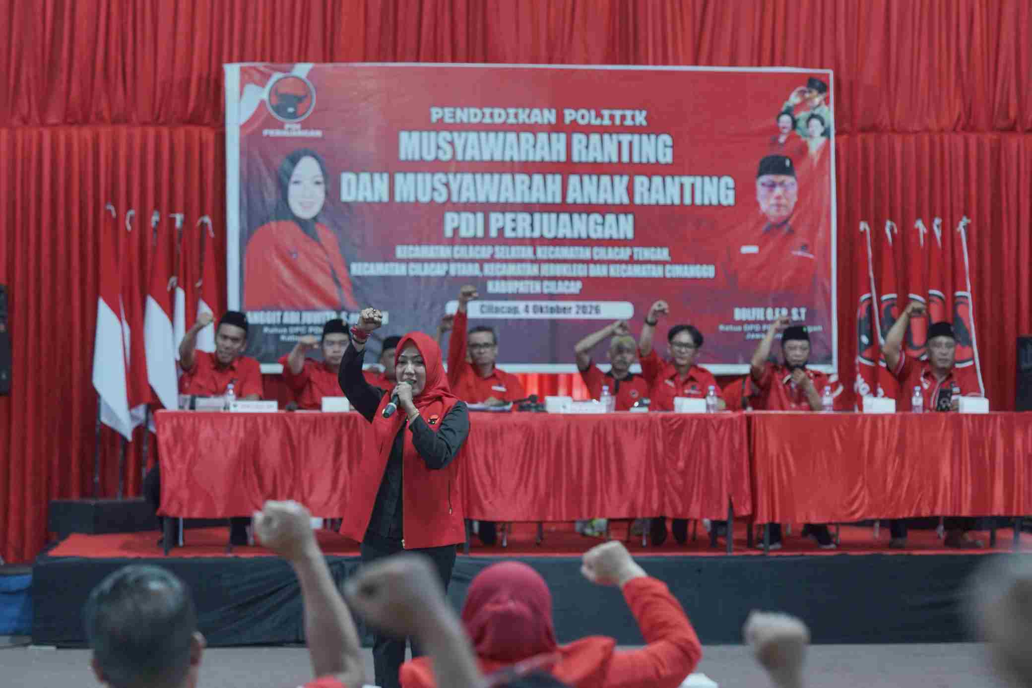 PDI Perjuangan Cilacap Optimistis Rebut Kemenangan 2029, 8.691 Kader Jadi Kekuatan Utama