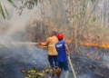 Kebakaran Lahan di Tiga Titik Purwokerto, Diduga Akibat Pembakaran Sampah