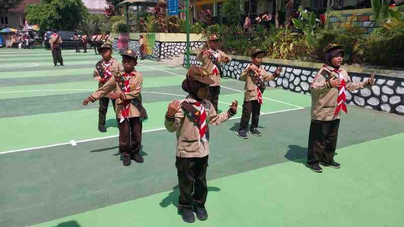 564 Pramuka Siaga dan Penggalang Baturraden Ikuti Penilaian Pencapaian Pramuka Garuda