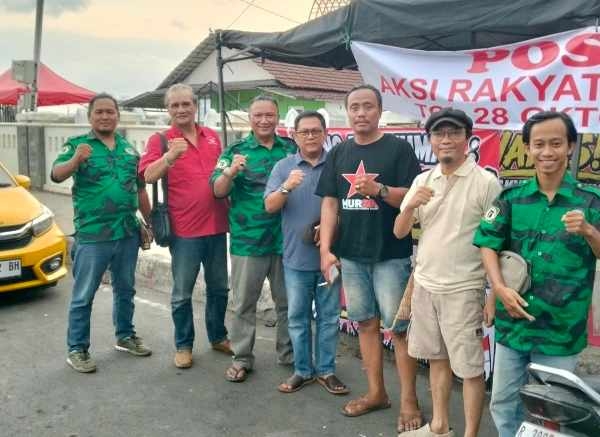 Aksi Rakyat Banyumas Buka Posko di Menara Teratai, Siapkan Aksi 28 Oktober dengan Empat Isu