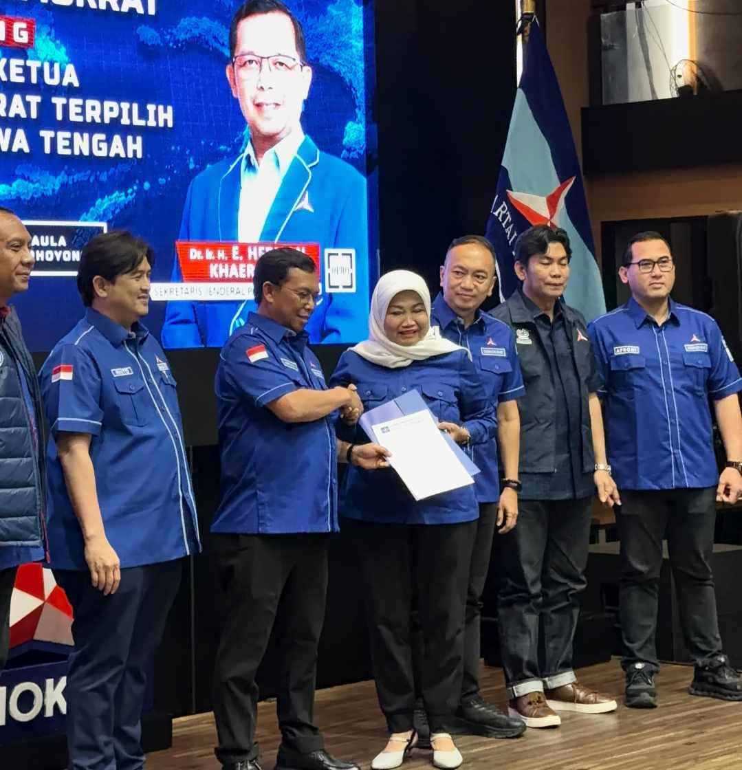Maryatin, S.Pd. Resmi Pimpin Demokrat Banyumas, Siap Perkuat Konsolidasi Partai