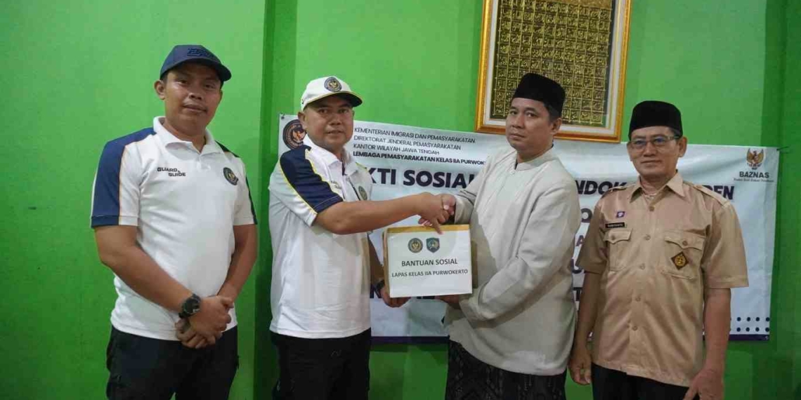 Satu Kayuhan Seribu Kebaikan: Lapas Purwokerto Berbagi ke Ponpes Mahabbatul Qur’an