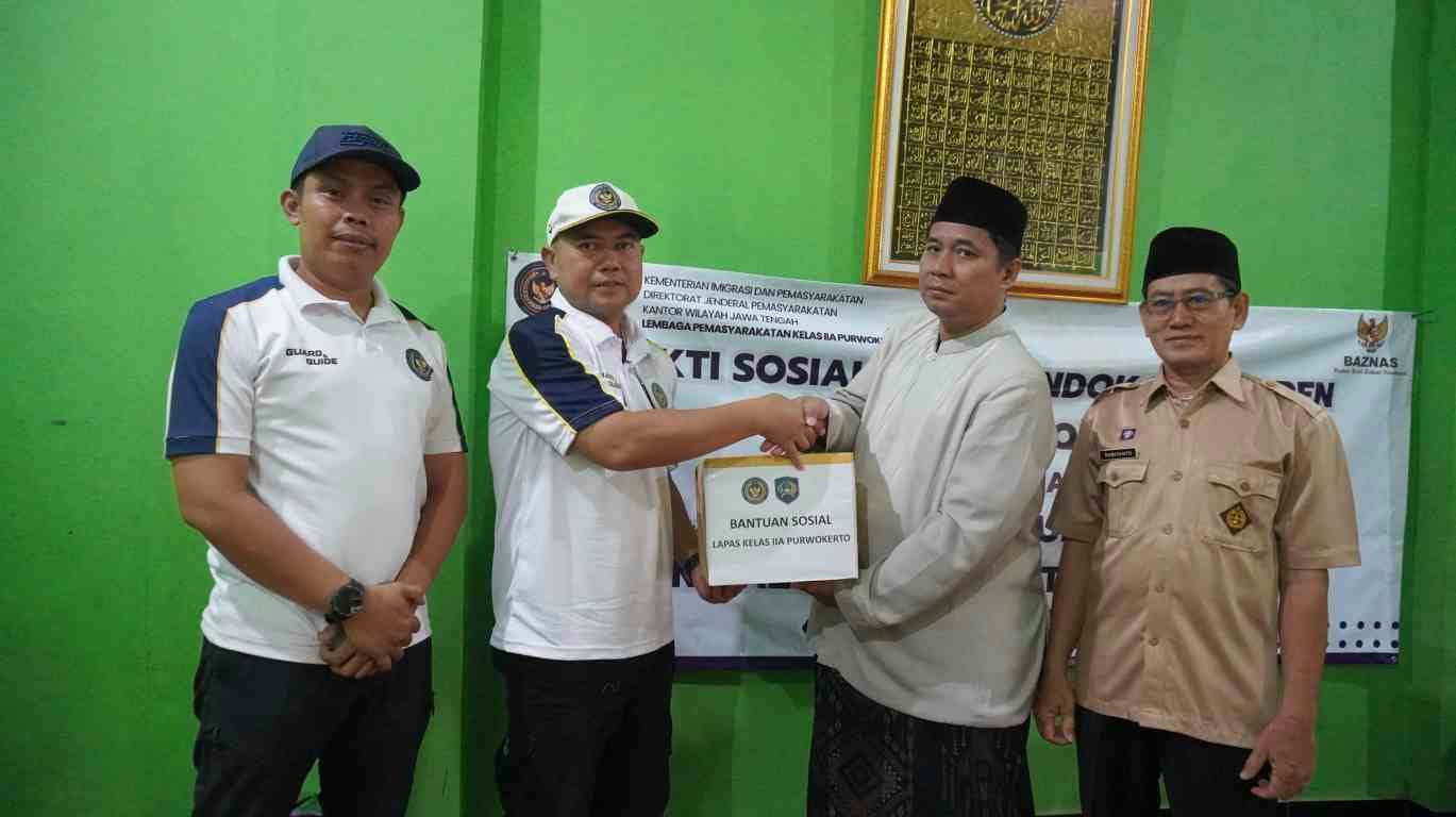Satu Kayuhan Seribu Kebaikan: Lapas Purwokerto Berbagi ke Ponpes Mahabbatul Qur’an