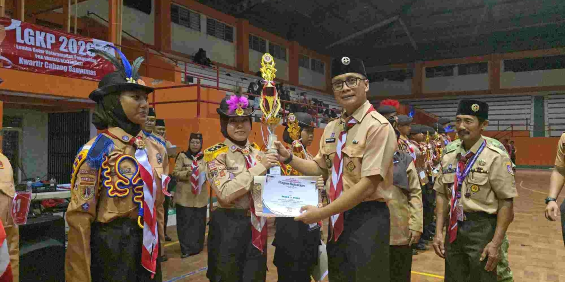 SMPN 1 Jatilawang dan SMPN 3 Karanglewas Juara LGKP Kwarcab Banyumas 2026