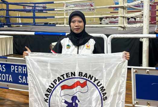 Tak Mudah Perjalanan Nur Indah Puspita Sari Raih Emas Muaythai Porprov 2026 untuk Banyumas