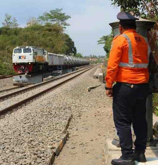 Perkuat Keselamatan, KAI Daop 5 Purwokerto Tambah 79 Petugas PJL