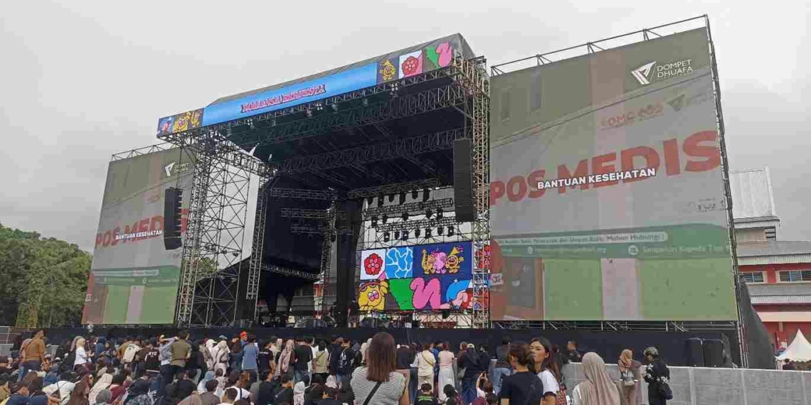 Ribuan Penonton Padati GOR Satria, Dompet Dhuafa Jateng Hadirkan Mushola di Festival Romansa Berpesta
